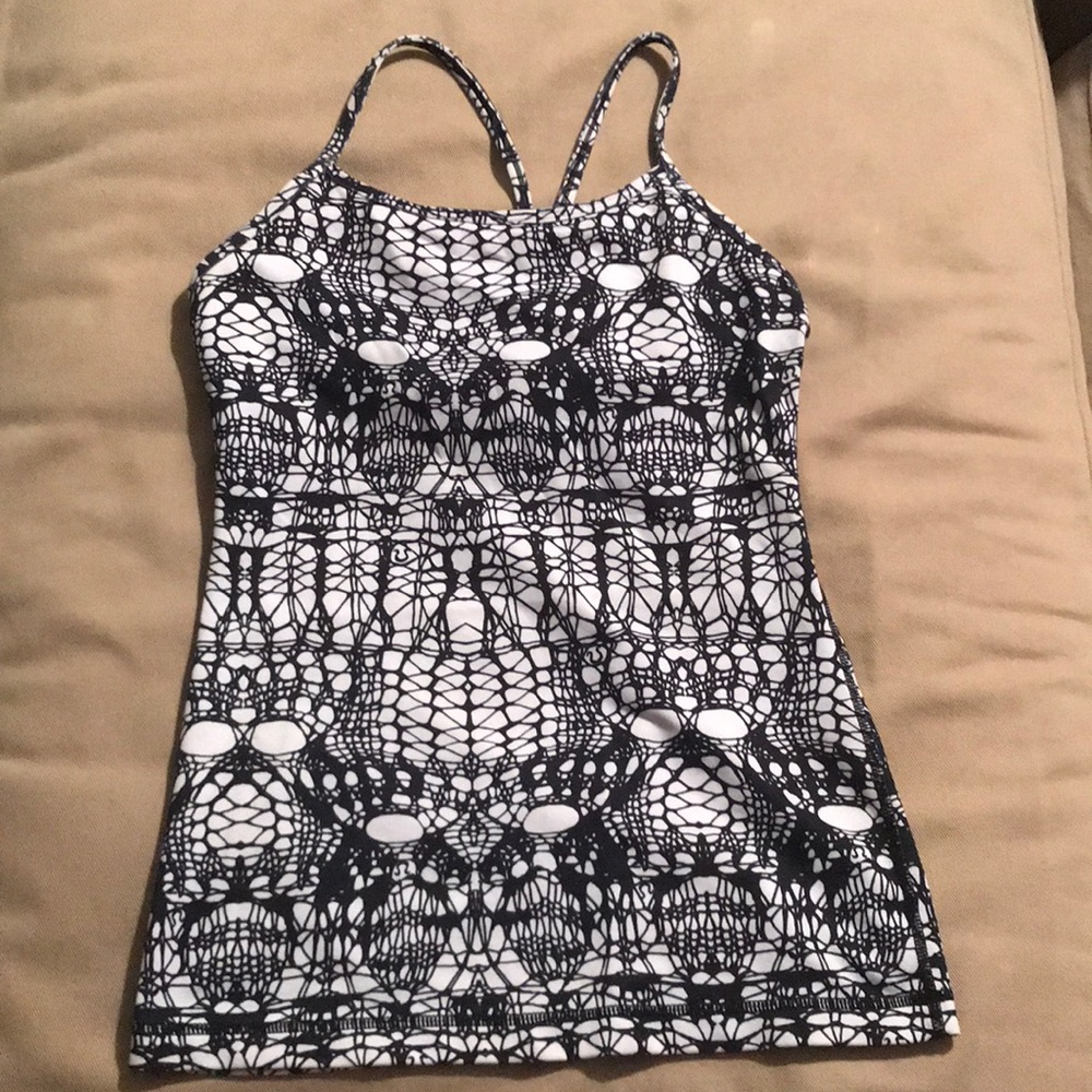 lululemon power y tank - size 4